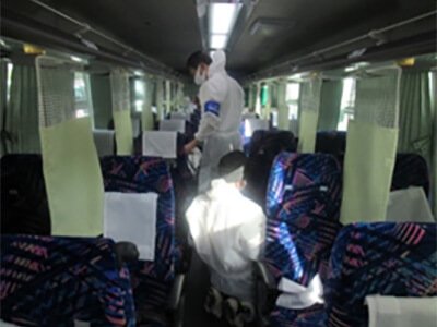 画像:バス車内に抗ウイルス・抗菌加工を実施 01