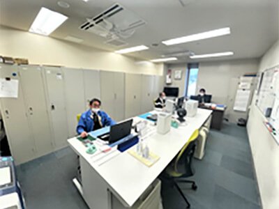 画像:書庫を減らしてスペースを有効活用