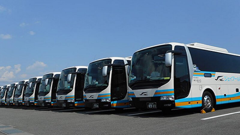 長距離高速バスに抗菌で安心を提供