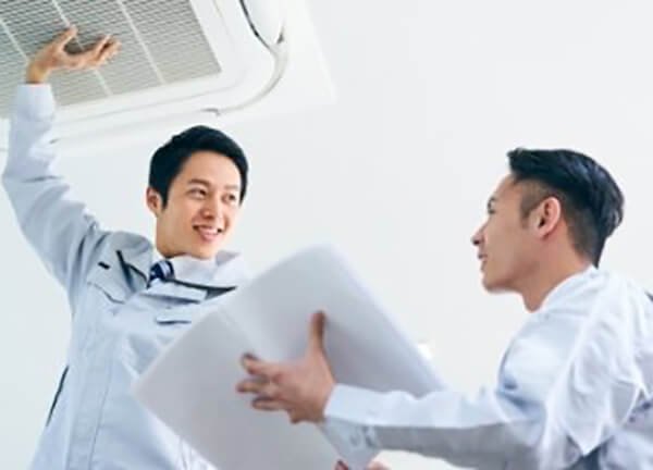 画像:職場の空調環境を改善する