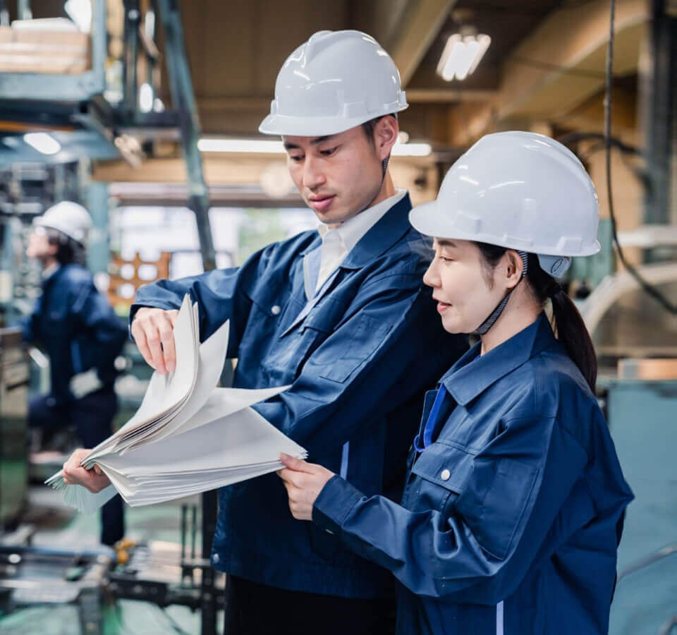 画像:Factory support