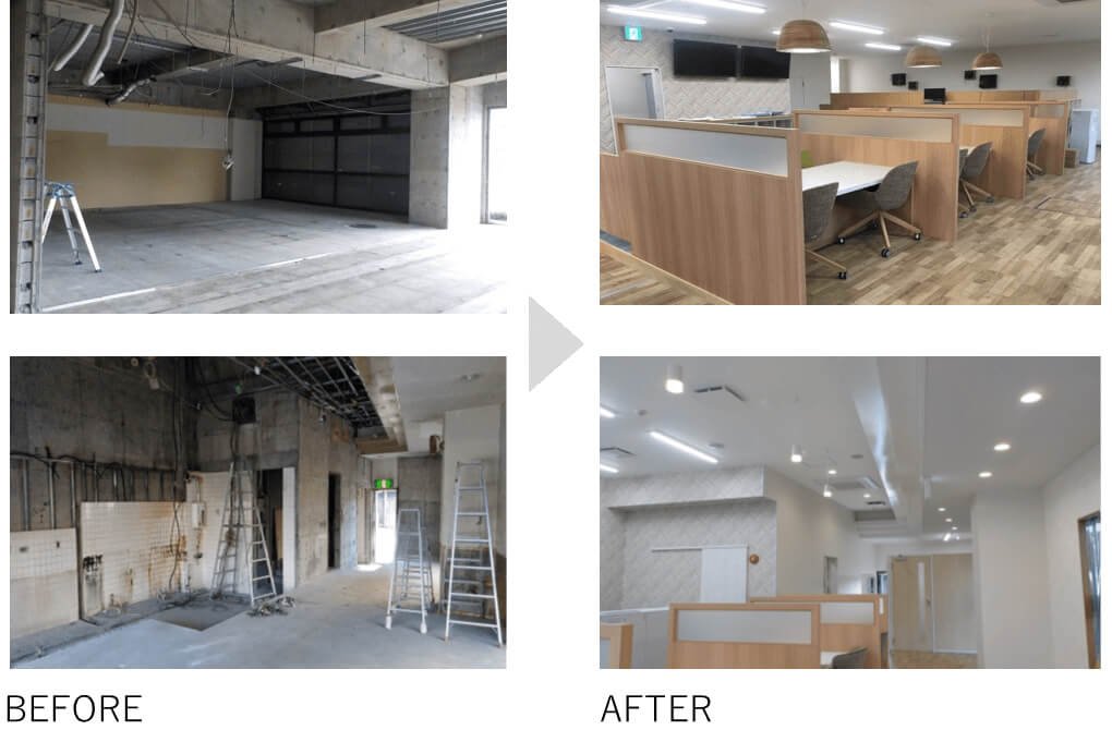 画像:オフィスビル修繕・リノベーション