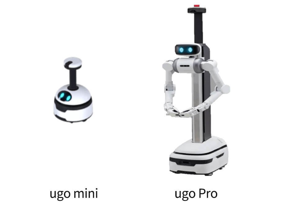 画像左:ugo mini 画像右:ugo Pro
