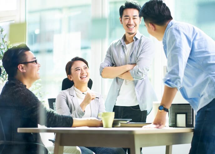 画像:事業運営に携わるお客さま